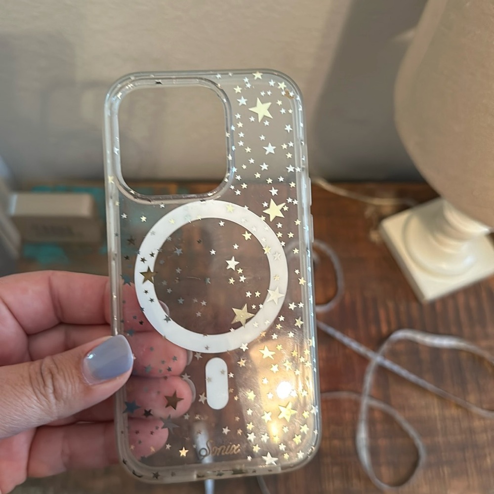 Sonix Case for iPhone 14 Pro | Compatible with MagSafe |Clear Starry Night